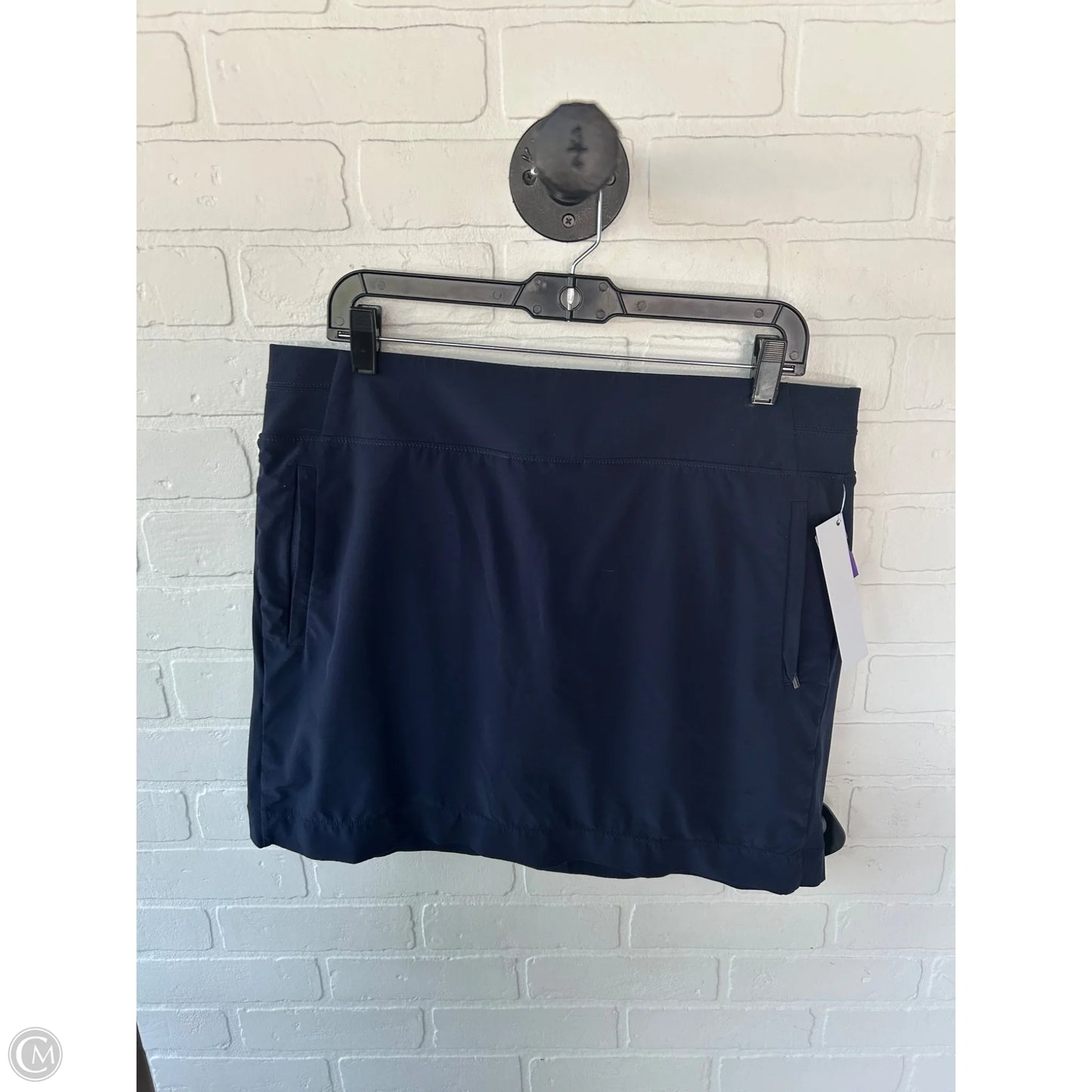 Athletic Skort By Athleta In Navy, Size: 16