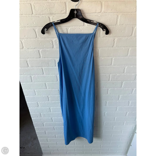 Dress Casual Midi By Old Navy In Blue, Size: Mp