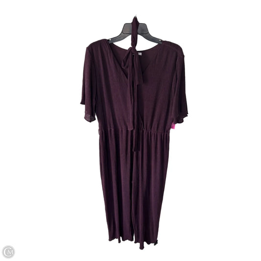 Jumpsuit By Maurices In Purple, Size: Xxl