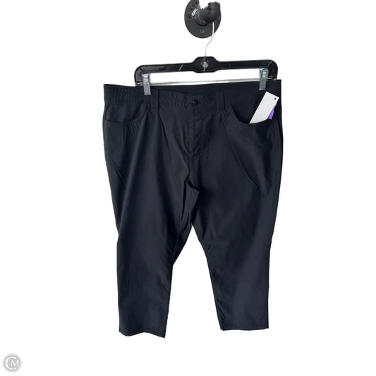 Pants Cropped By Eddie Bauer In Black, Size: 14