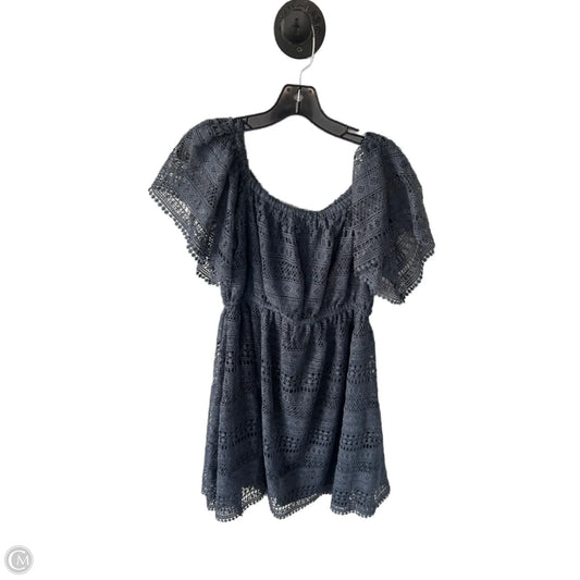 Dress Casual Short By Lane Bryant In Blue, Size: 1x