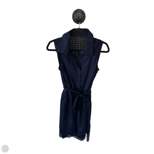 Dress Casual Midi By Laundry In Blue, Size: Lp