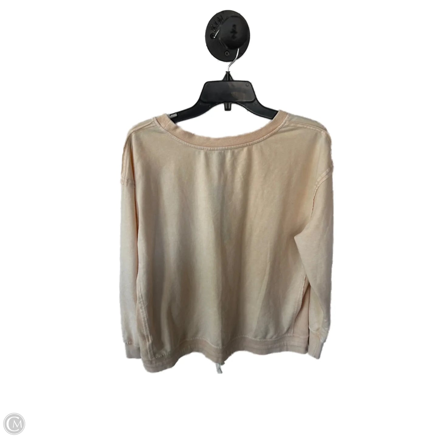 Top Long Sleeve By Jane And Delancey In Peach, Size: M