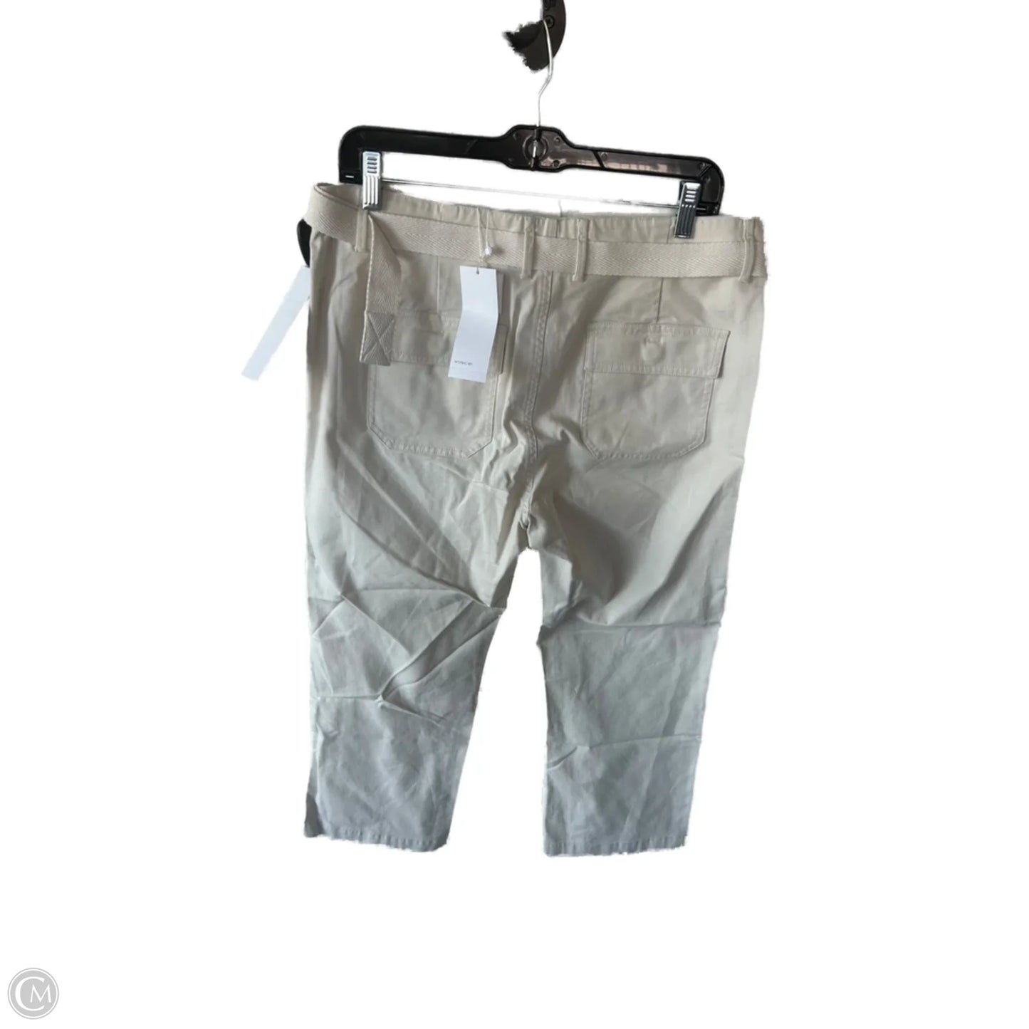 Pants Cropped By Vince In Cream, Size: 12