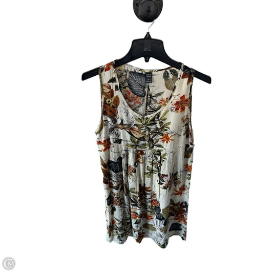 Dress Casual Short By Clothes Mentor In Cream, Size: M