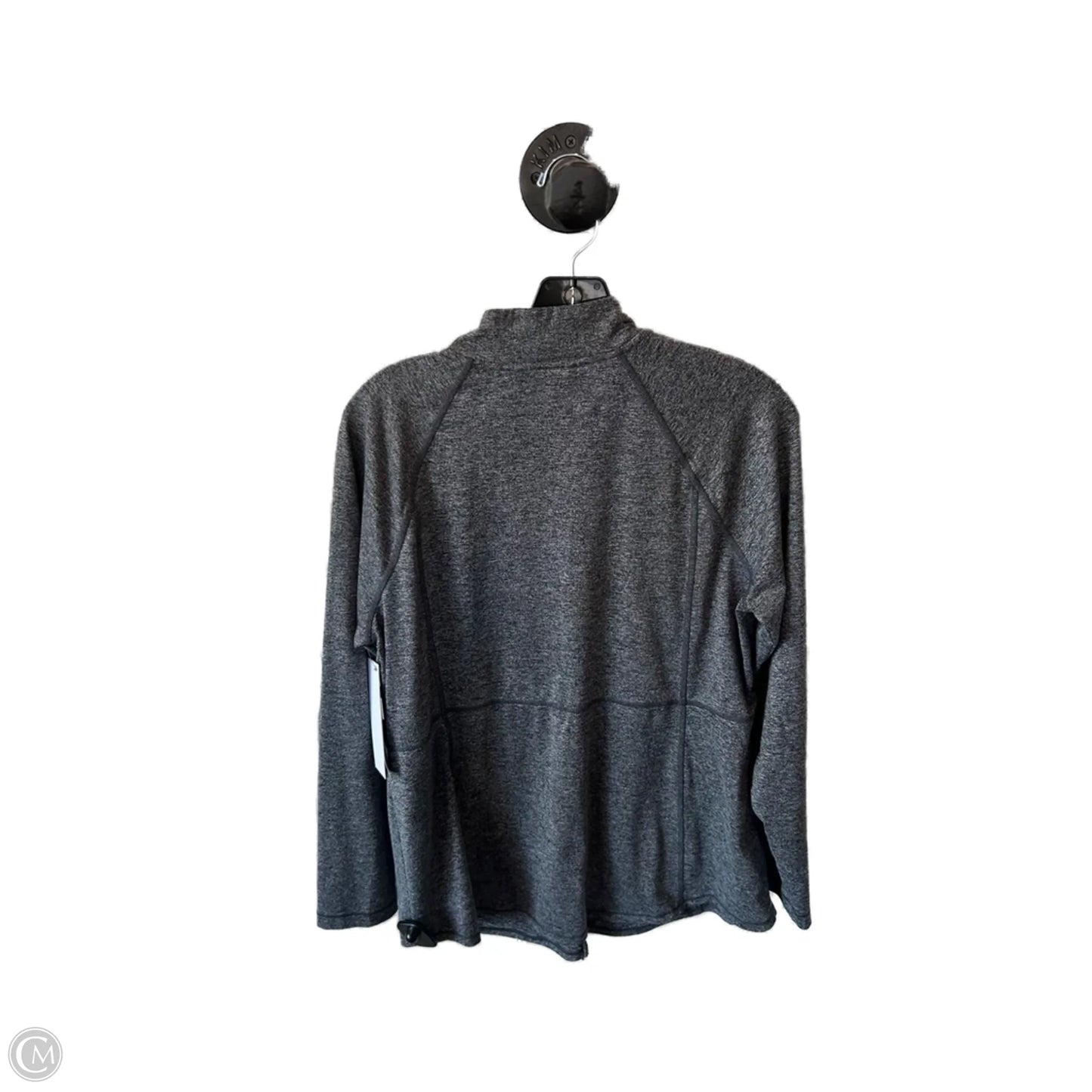 Athletic Jacket By J. Jill In Grey, Size: Mp