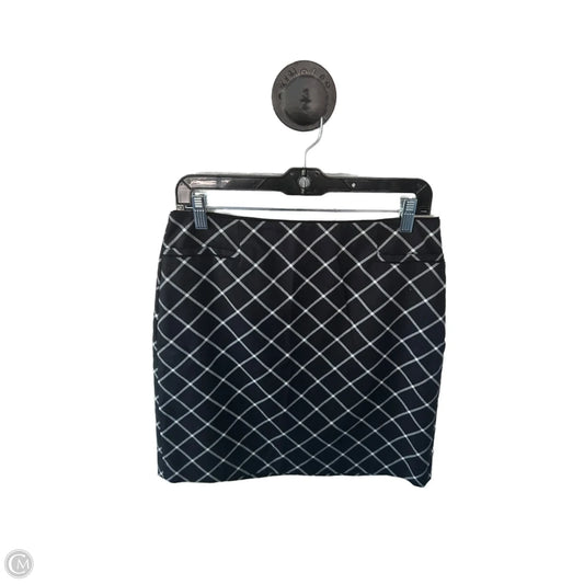 Skirt Mini & Short By White House Black Market In Black & White, Size: 6