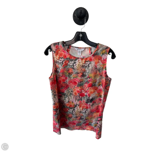Athletic Tank Top By Athleta In Orange & Pink, Size: S