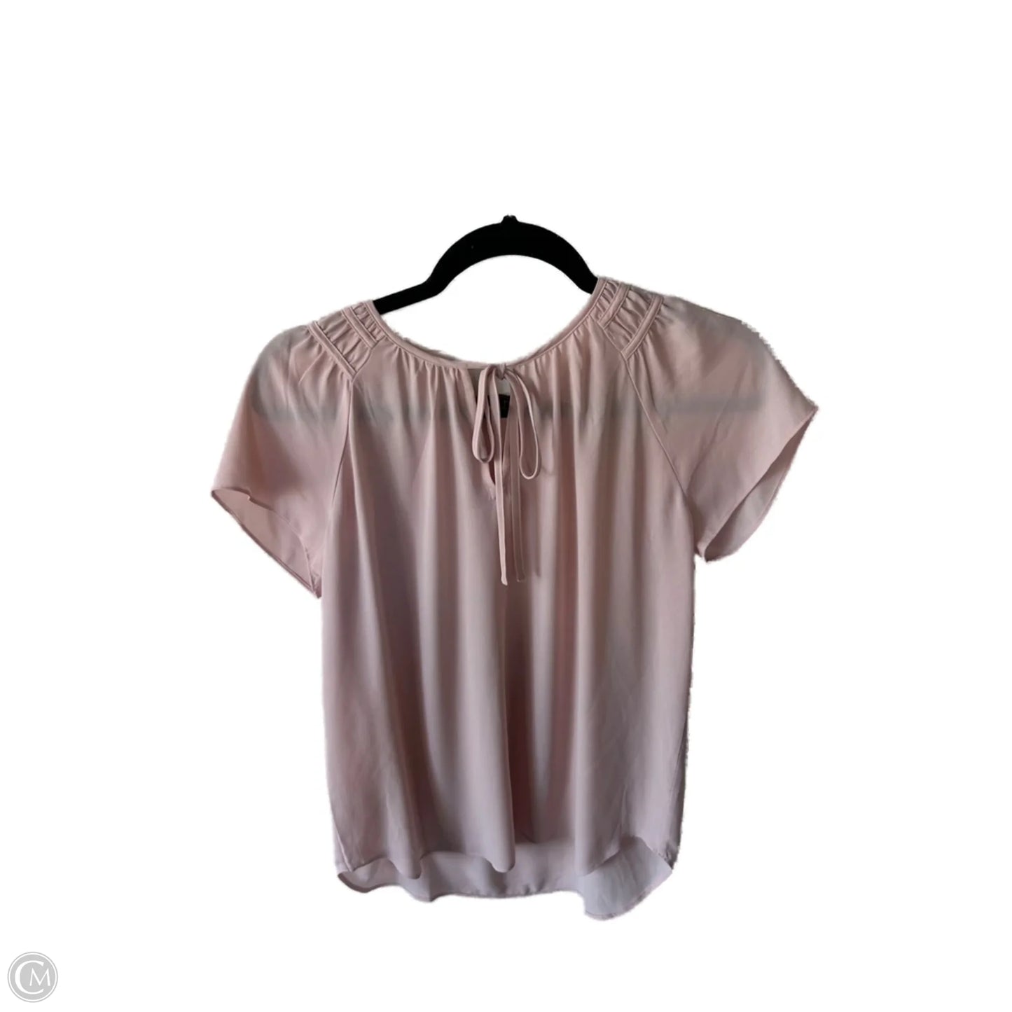Top Short Sleeve By Ann Taylor In Pink, Size: Xs