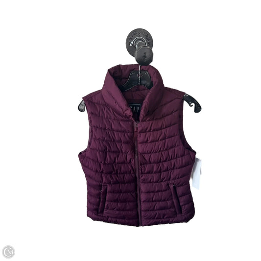 Vest Puffer & Quilted By Gap In Purple, Size: Xs