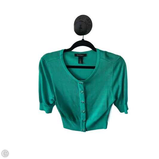 Sweater Cardigan By White House Black Market In Green, Size: S