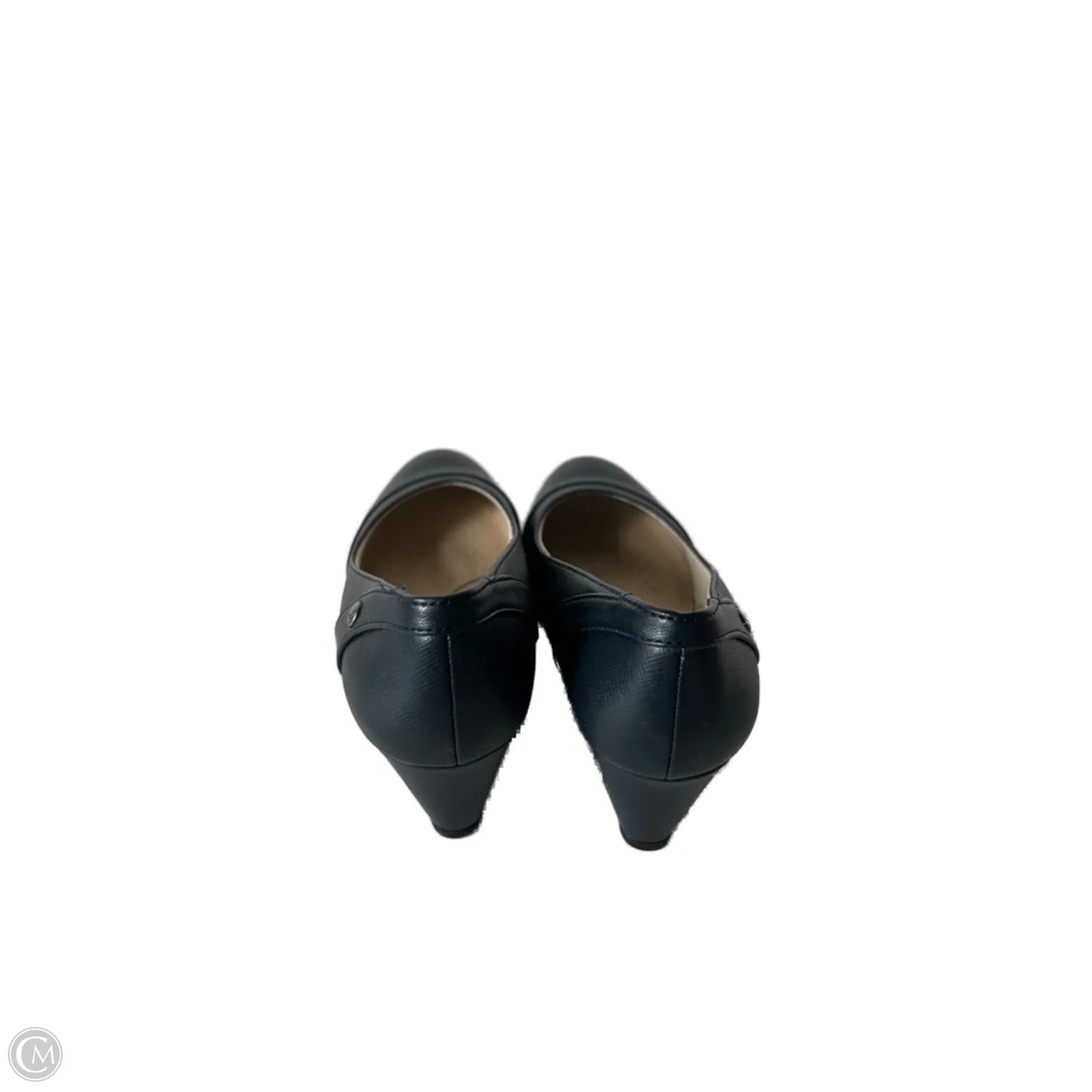 Shoes Heels Wedge By Life Stride In Blue, Size: 6