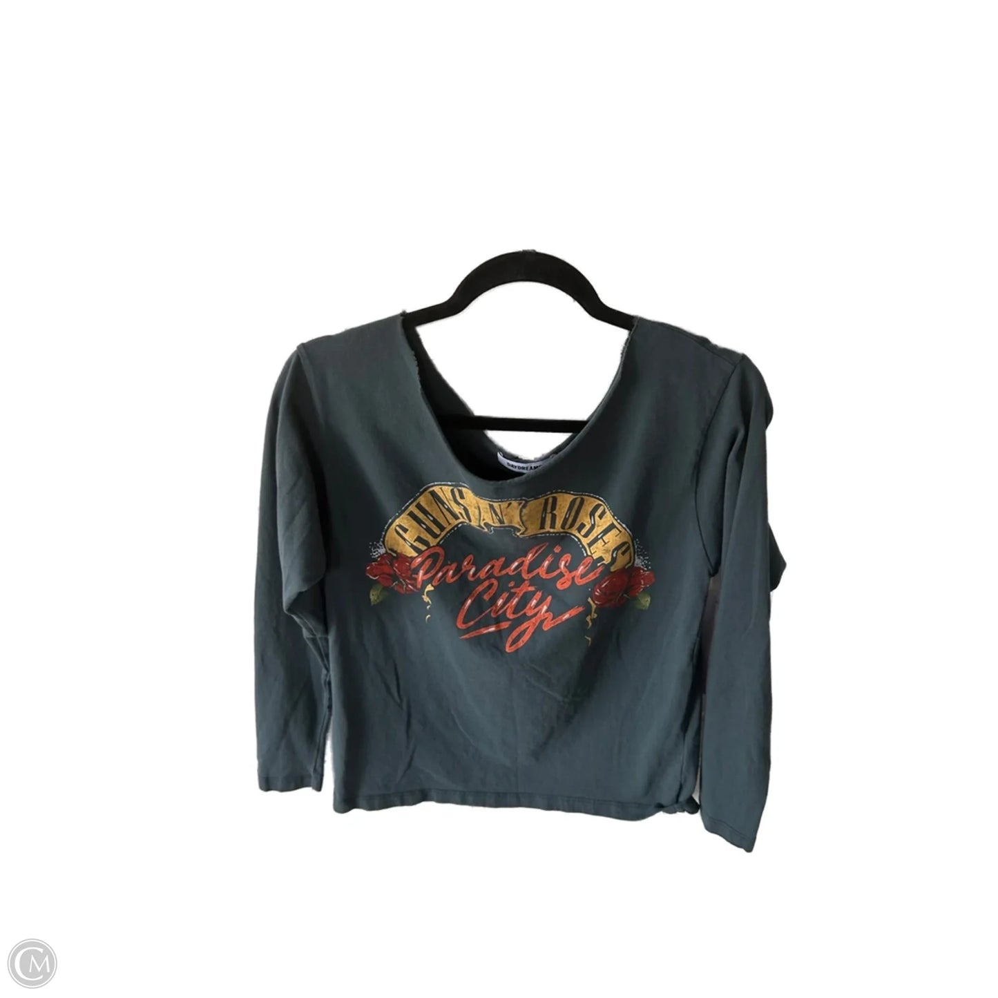 Top Long Sleeve By Cmc In Grey, Size: Xs