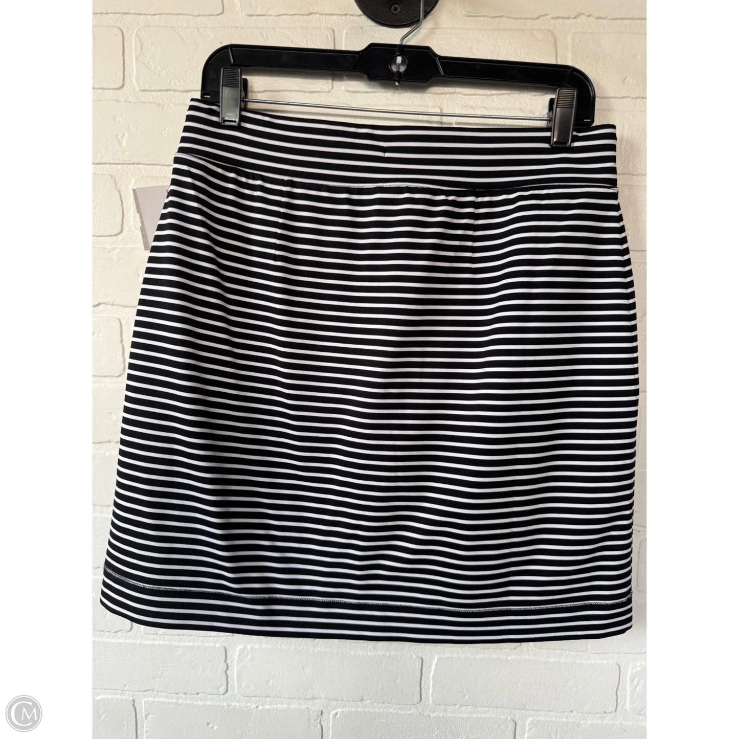 Skort By Chicos In Black & White, Size: 4
