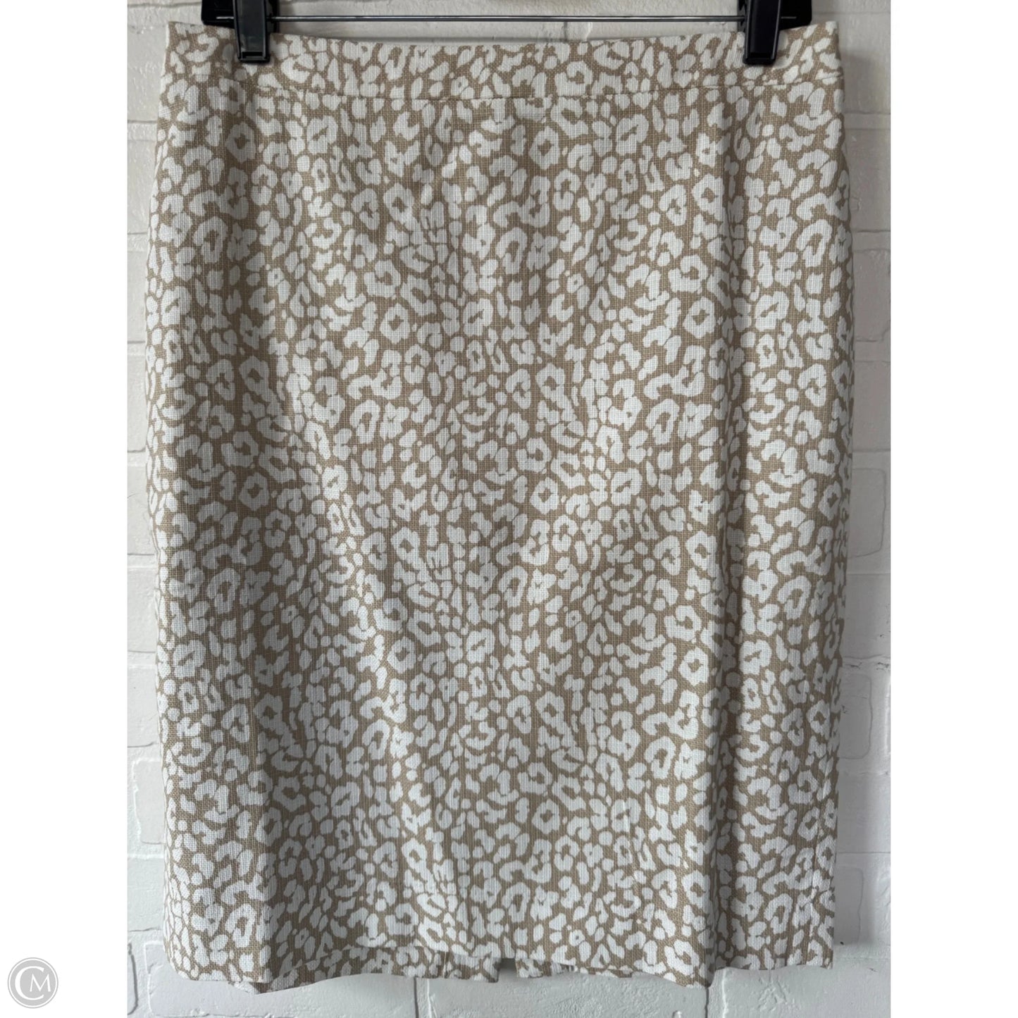 Skirt Mini & Short By J. Crew In Tan & White, Size: 6