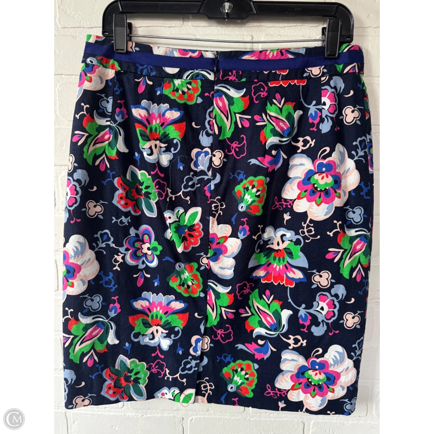 Skirt Mini & Short By Boden In Blue & Brown, Size: 8p