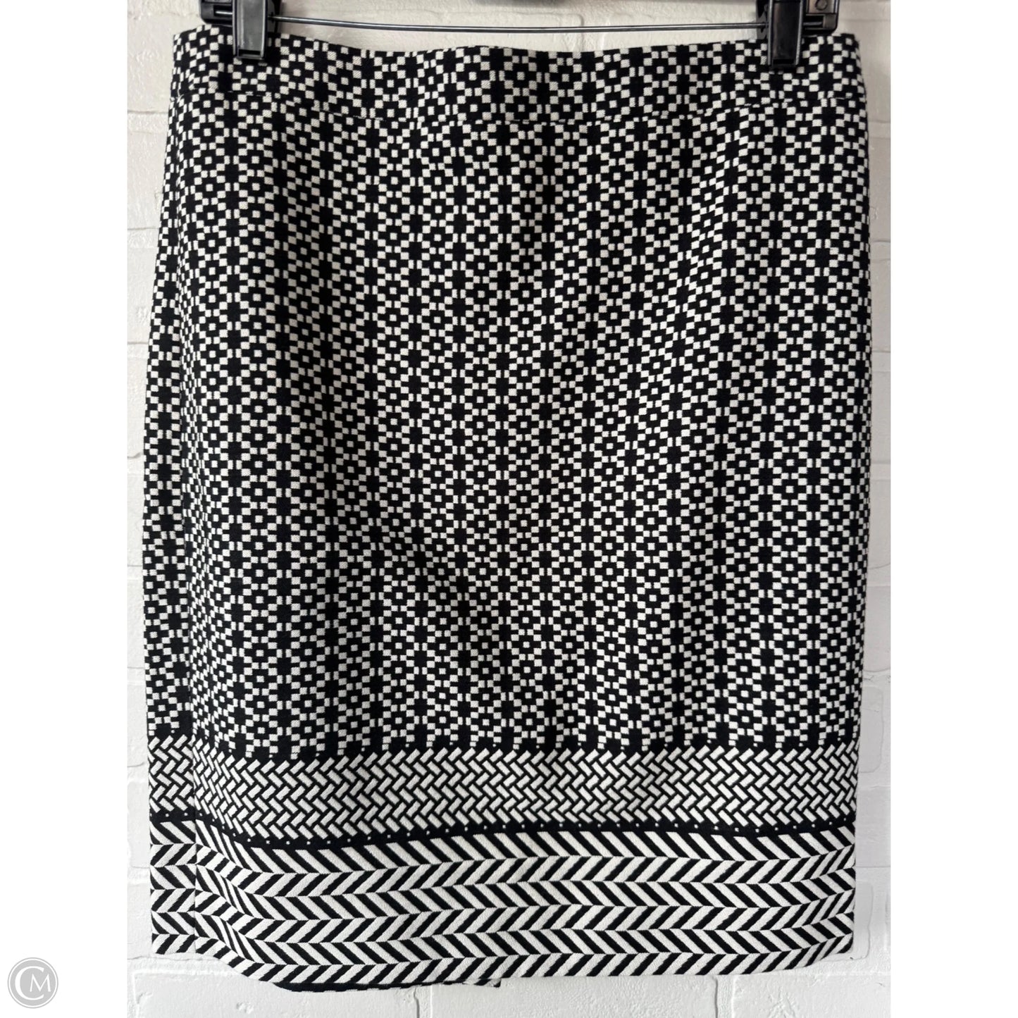 Skirt Mini & Short By J. Crew In Black & White, Size: 6