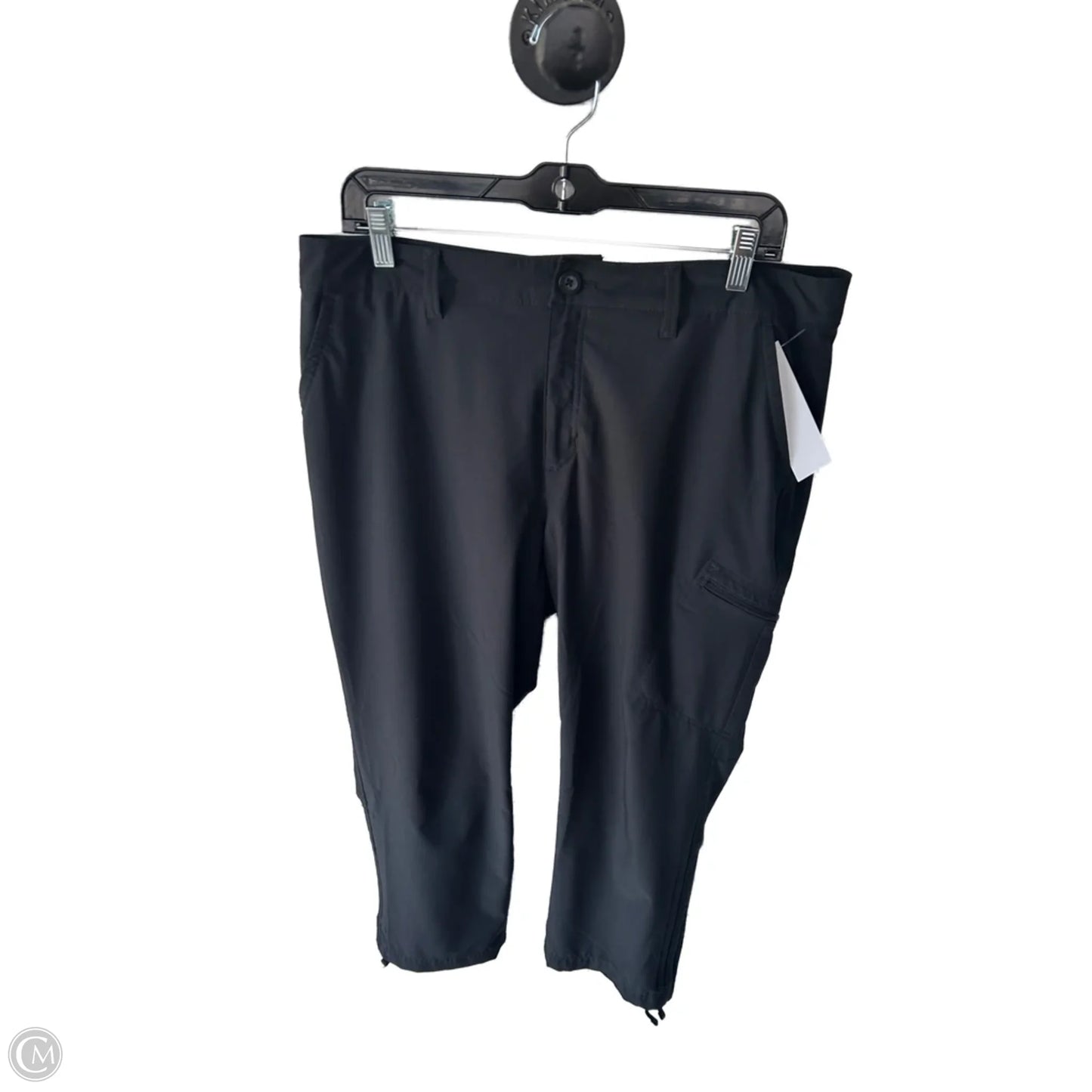 Pants Cropped By Eddie Bauer In Black, Size: 12