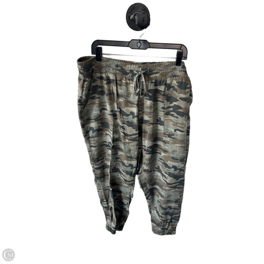 Pants Joggers By Gap In Brown & Green, Size: 14