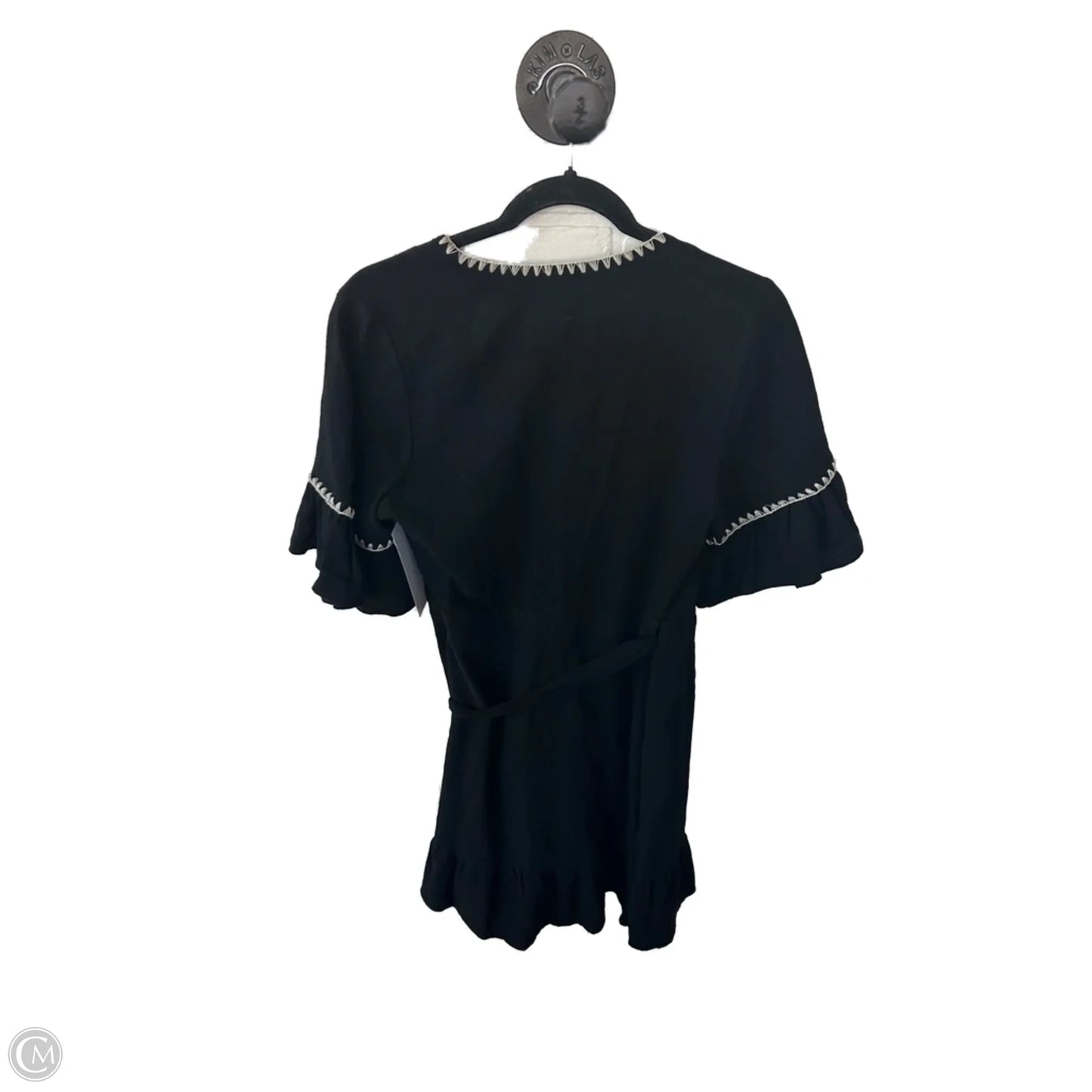 Dress Casual Short By Moon River In Black & Cream, Size: Xs