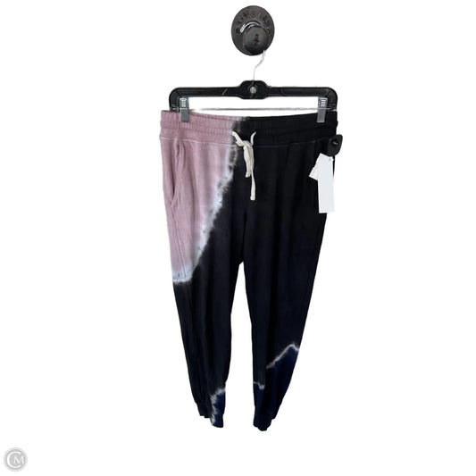 Pants Joggers By Sundry In Black & Pink, Size: 4