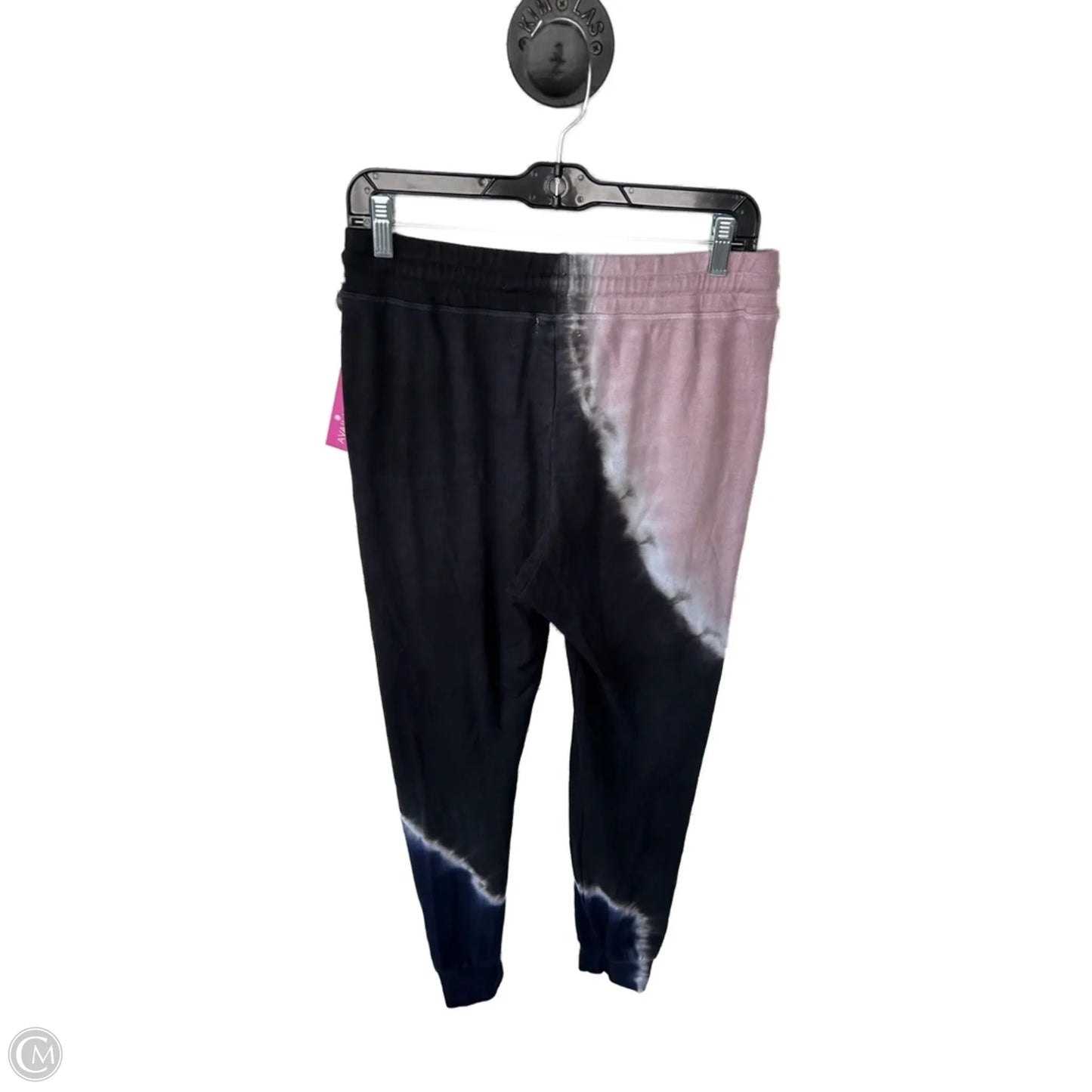 Pants Joggers By Sundry In Black & Pink, Size: 4