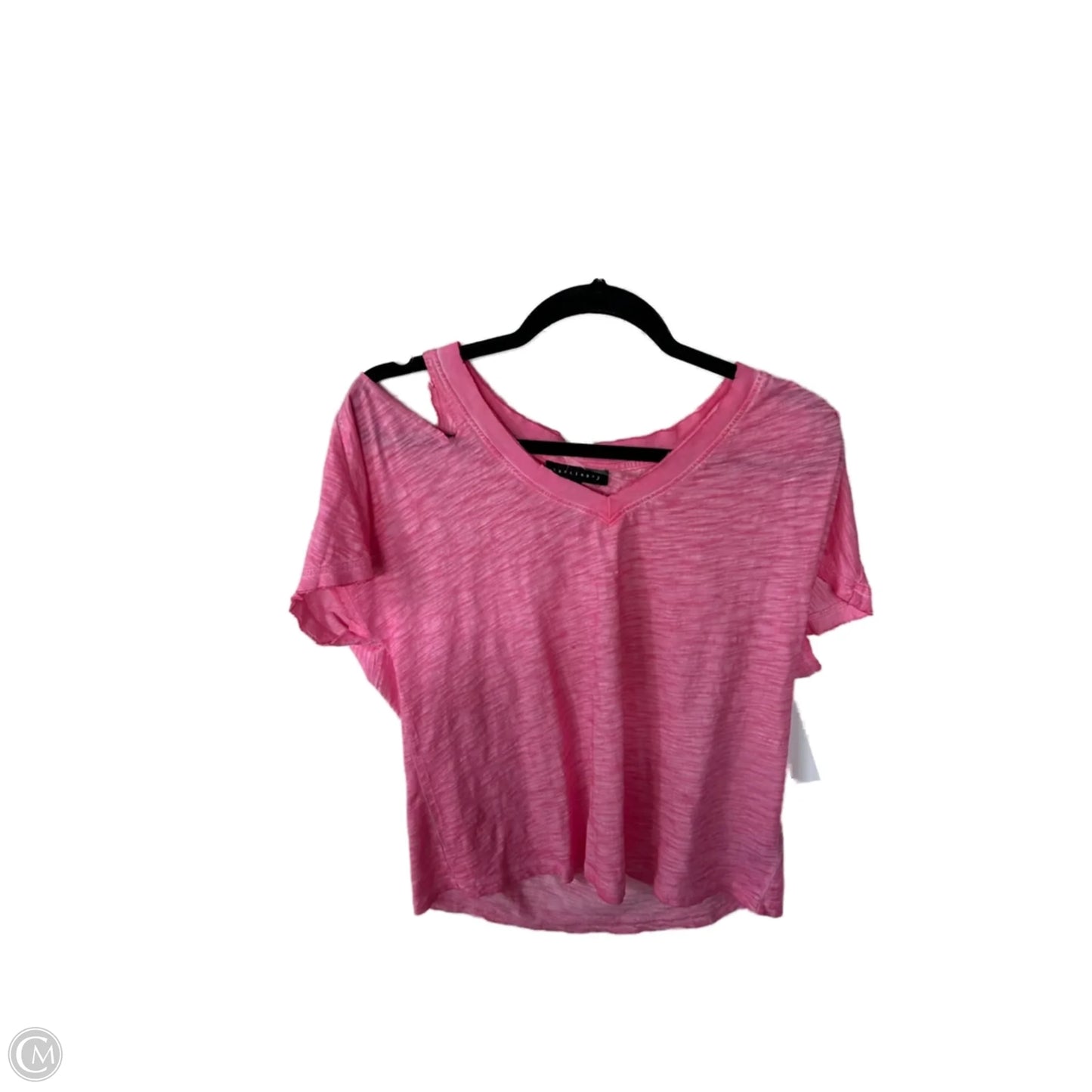 Top Short Sleeve Basic By Sanctuary In Pink, Size: S
