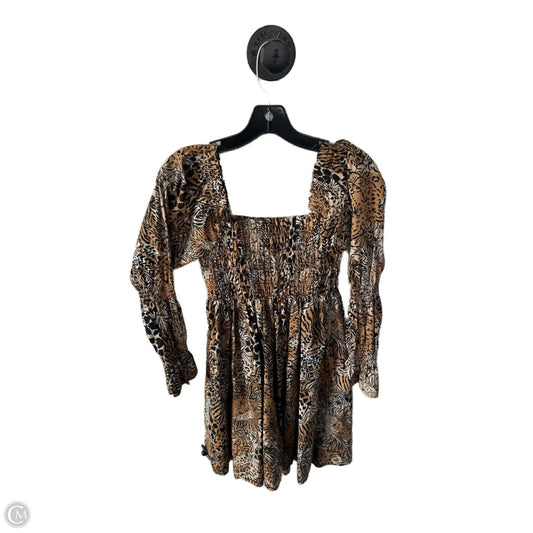 Dress Designer By Lilly Pulitzer In Black & Brown, Size: S