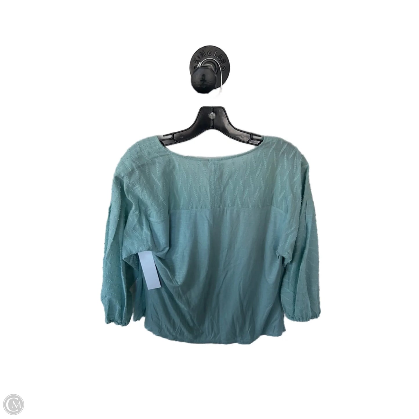 Top Long Sleeve By Dolan Left Coast In Blue, Size: S