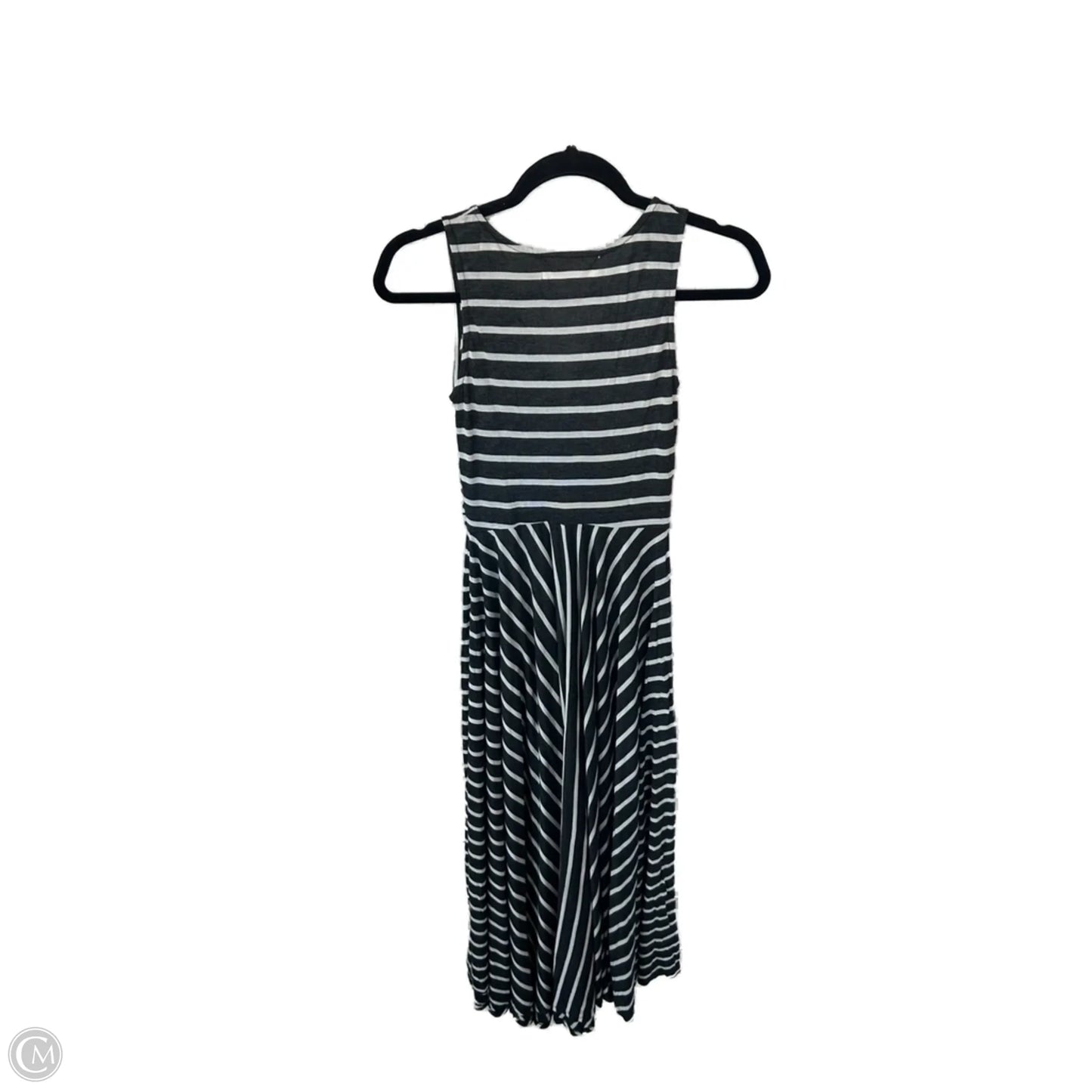 Dress Casual Maxi By Cmc In Black & White, Size: Xs