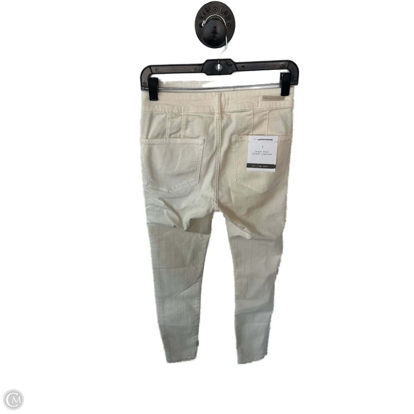 Jeans Skinny By Pilcro In Cream, Size: 2