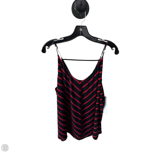Top Cami By Loft In Blue & Red, Size: Xl