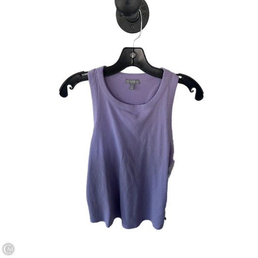 Tank Top By Talbots In Purple, Size: Mp
