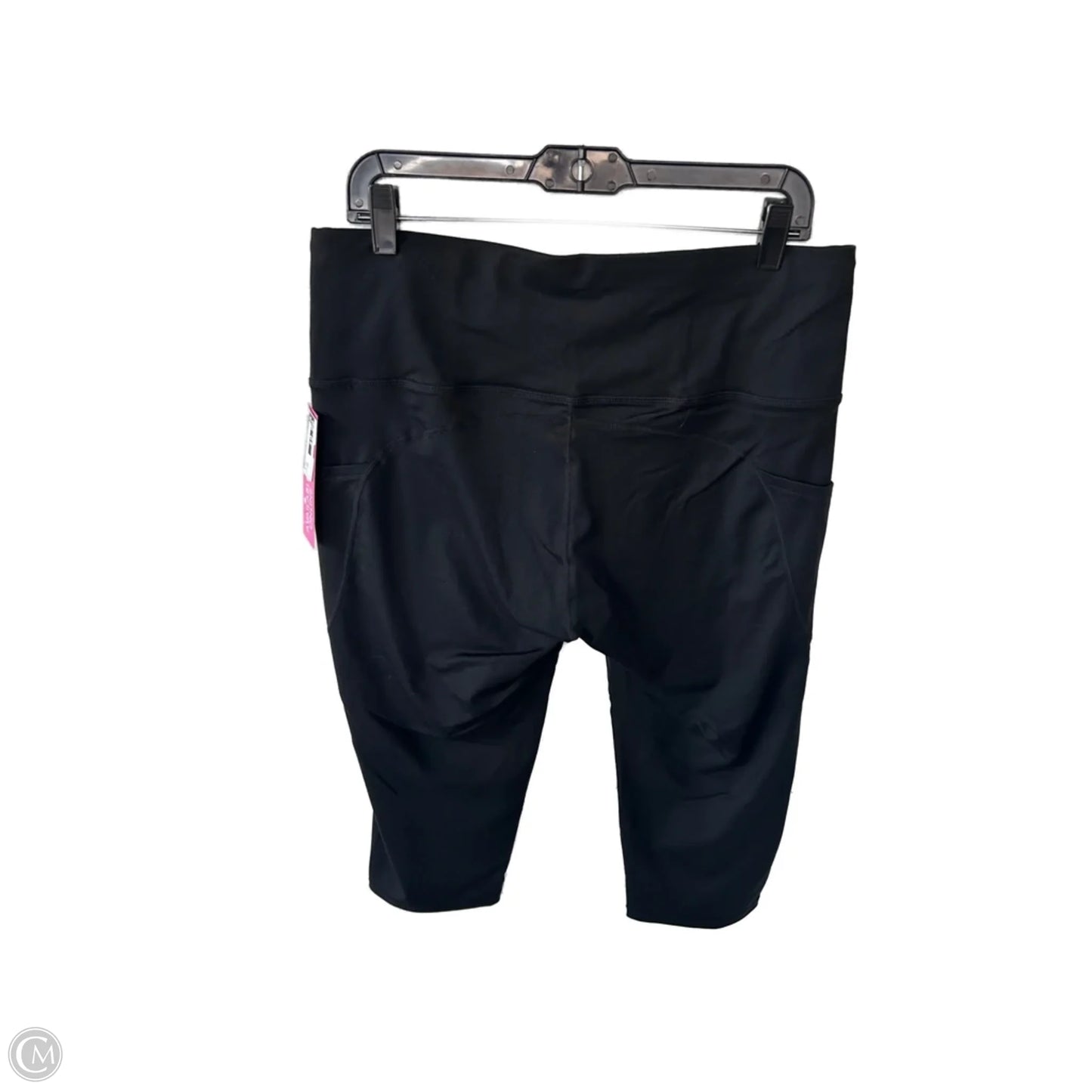 Athletic Capris By Cme In Black, Size: 20
