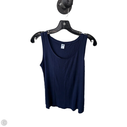Top Sleeveless Basic By Old Navy In Blue, Size: S