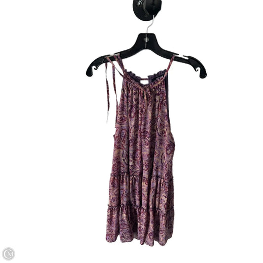Dress Casual Short By Cmb In Purple, Size: M