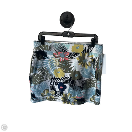 Skort By Talbots In Blue & White, Size: 12p