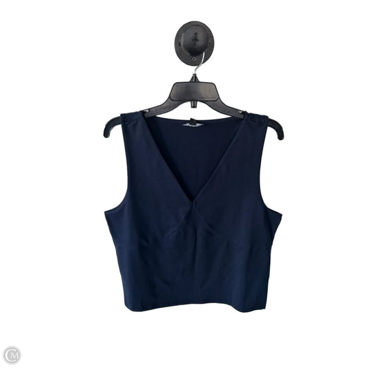 Top Sleeveless Basic By J. Crew In Blue, Size: Xl