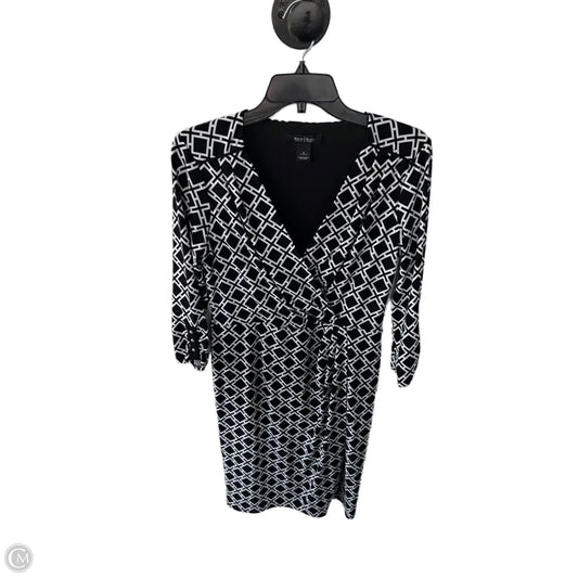 Dress Work By White House Black Market In Black & White, Size: S