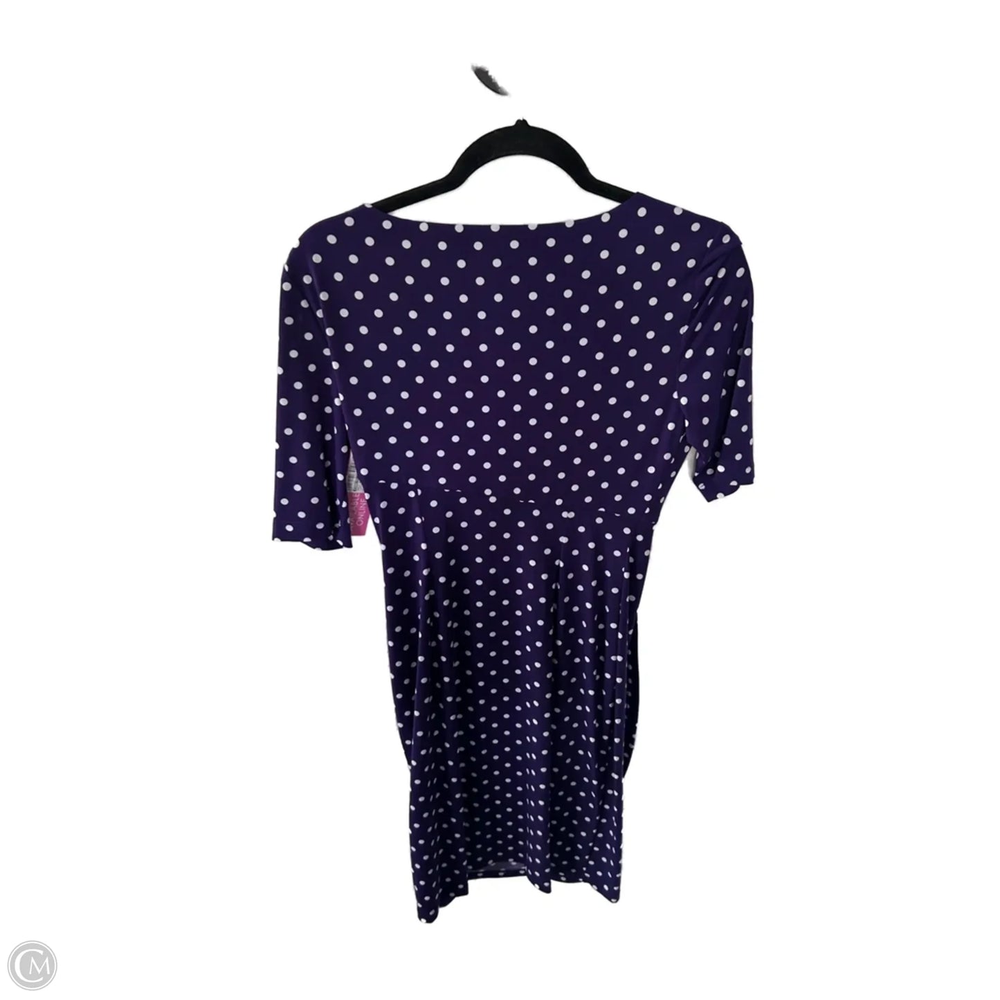 Dress Work By Connected Apparel In Purple & Yellow, Size: S