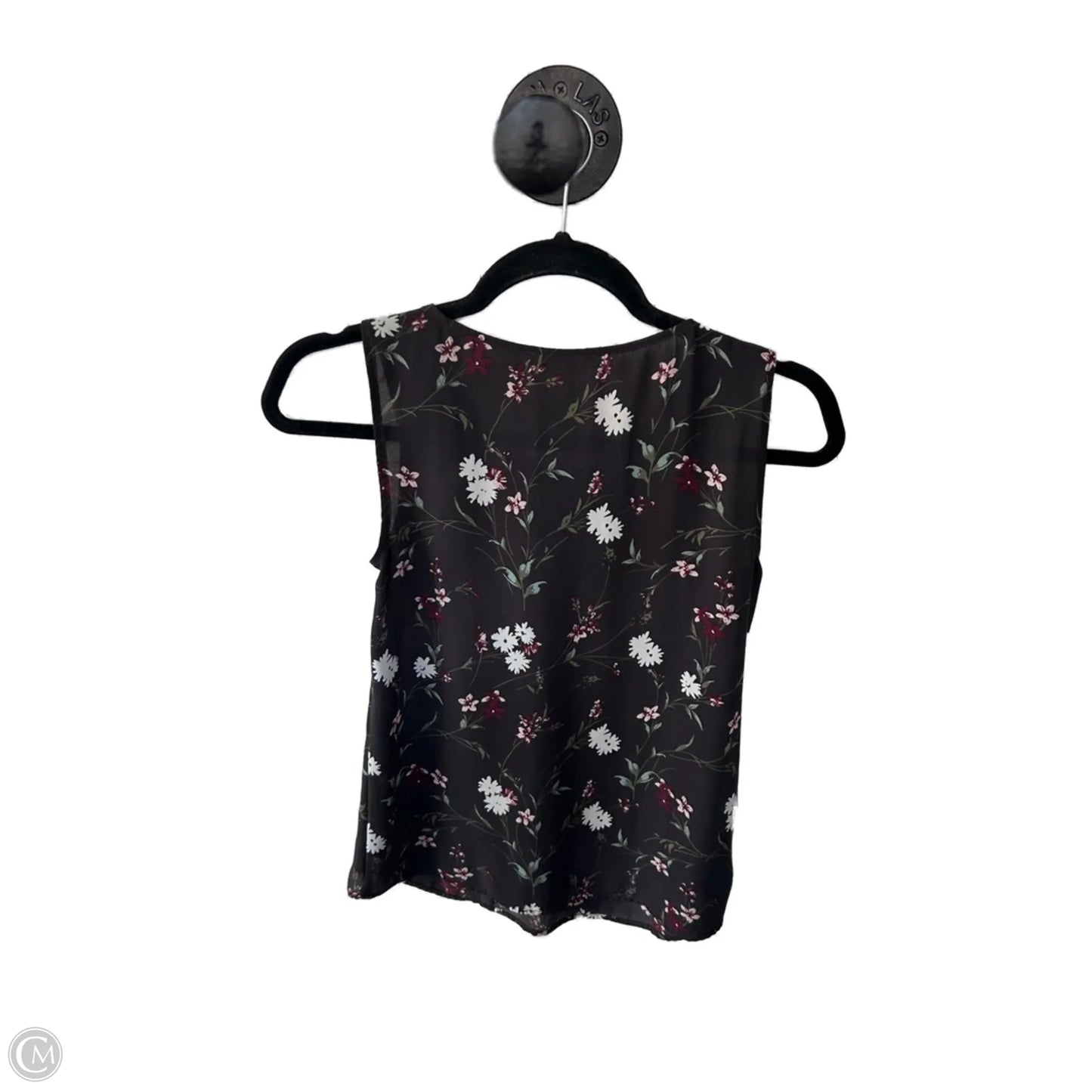 Top Sleeveless By Loft In Grey, Size: Xsp