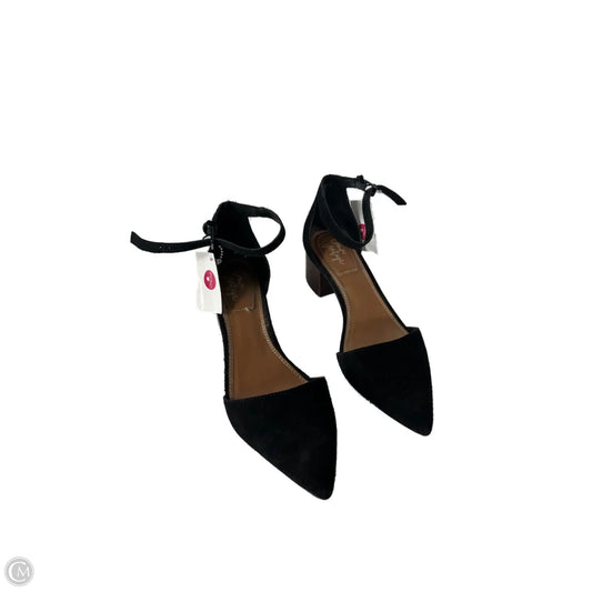 Shoes Heels Block By Crown Vintage In Black, Size: 6.5