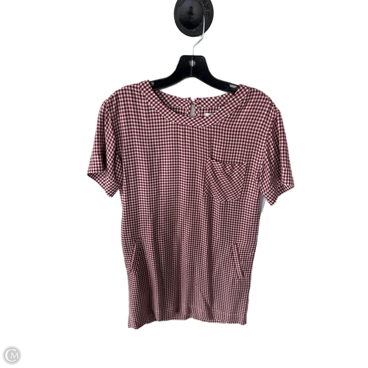 Dress Casual Short By Madewell In Cream & Red, Size: 0