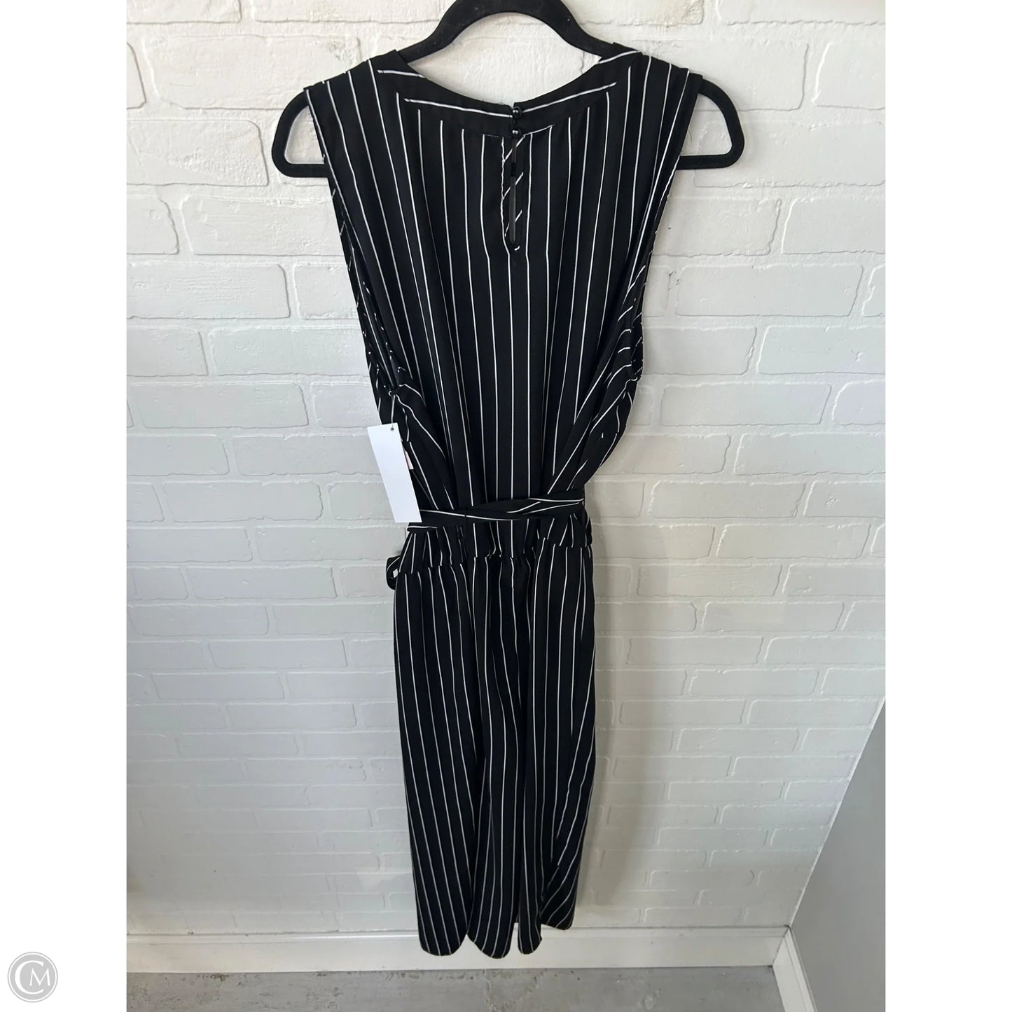 Jumpsuit By Fortune & Ivy In Black & White, Size: 2x