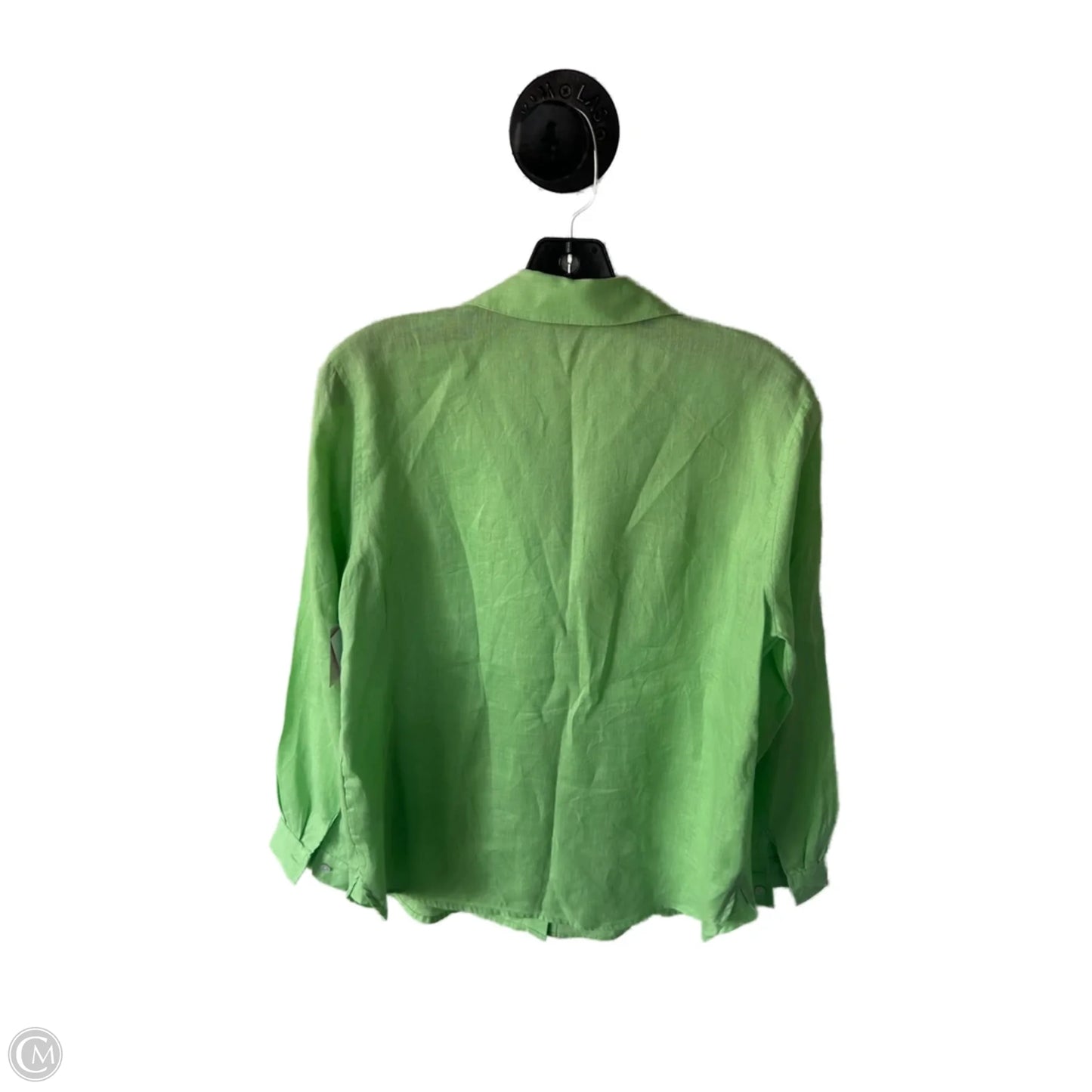 Top Long Sleeve By J. Jill In Green, Size: Xs