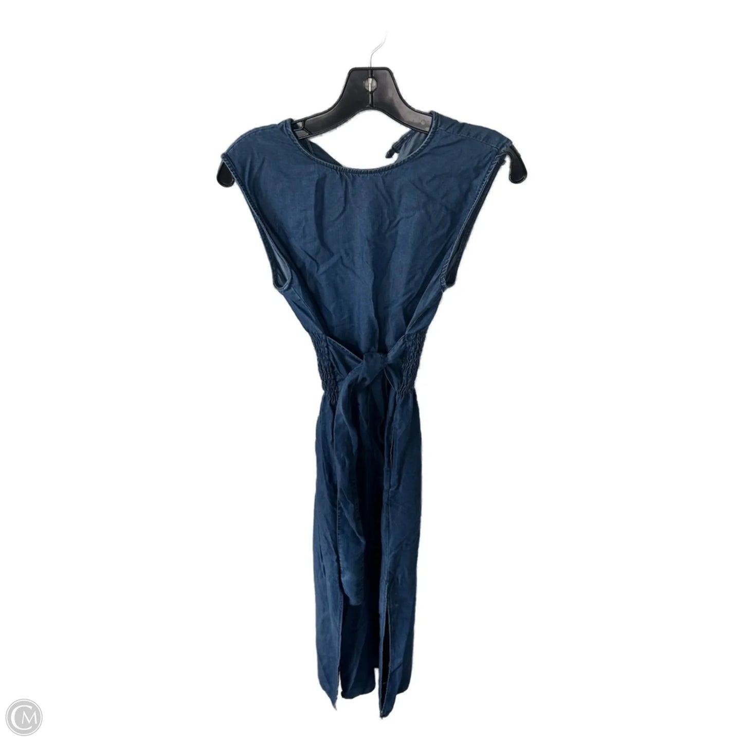 Dress Casual Maxi By Zara In Blue Denim, Size: S