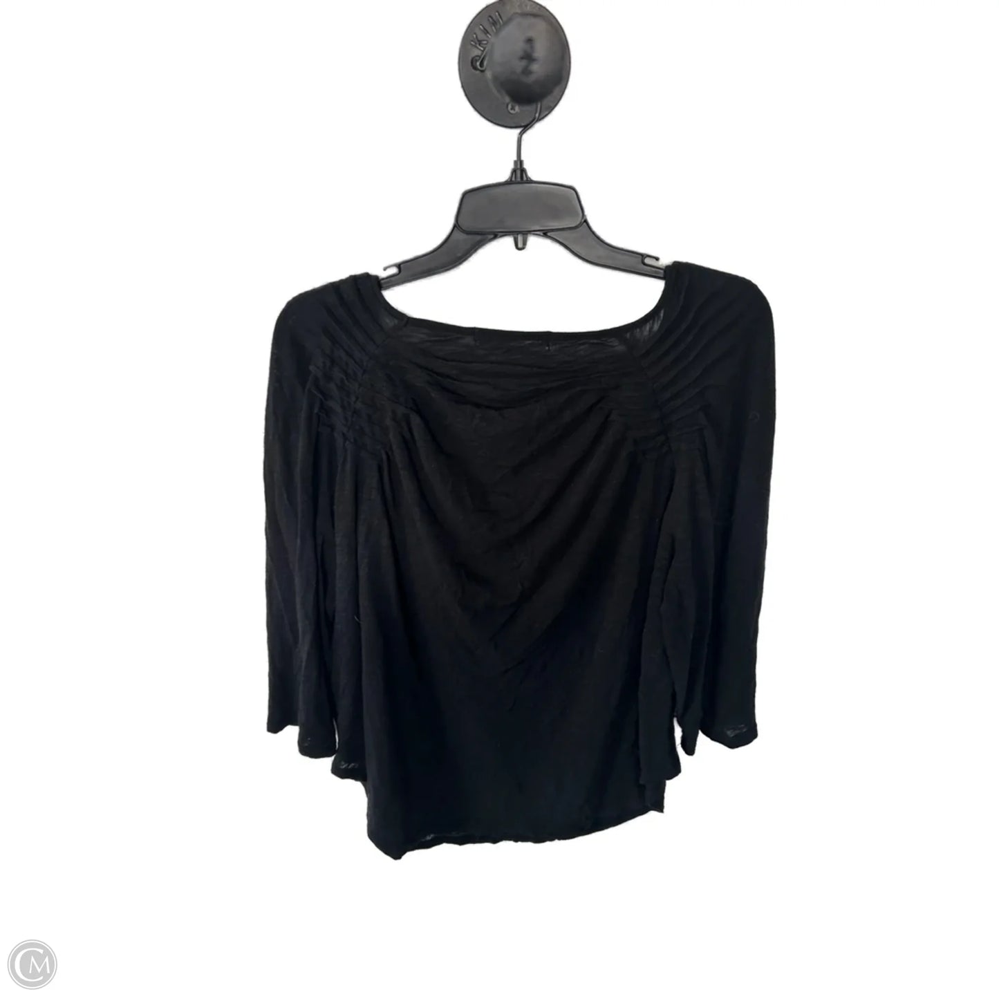 Top 3/4 Sleeve By We The Free In Black, Size: M