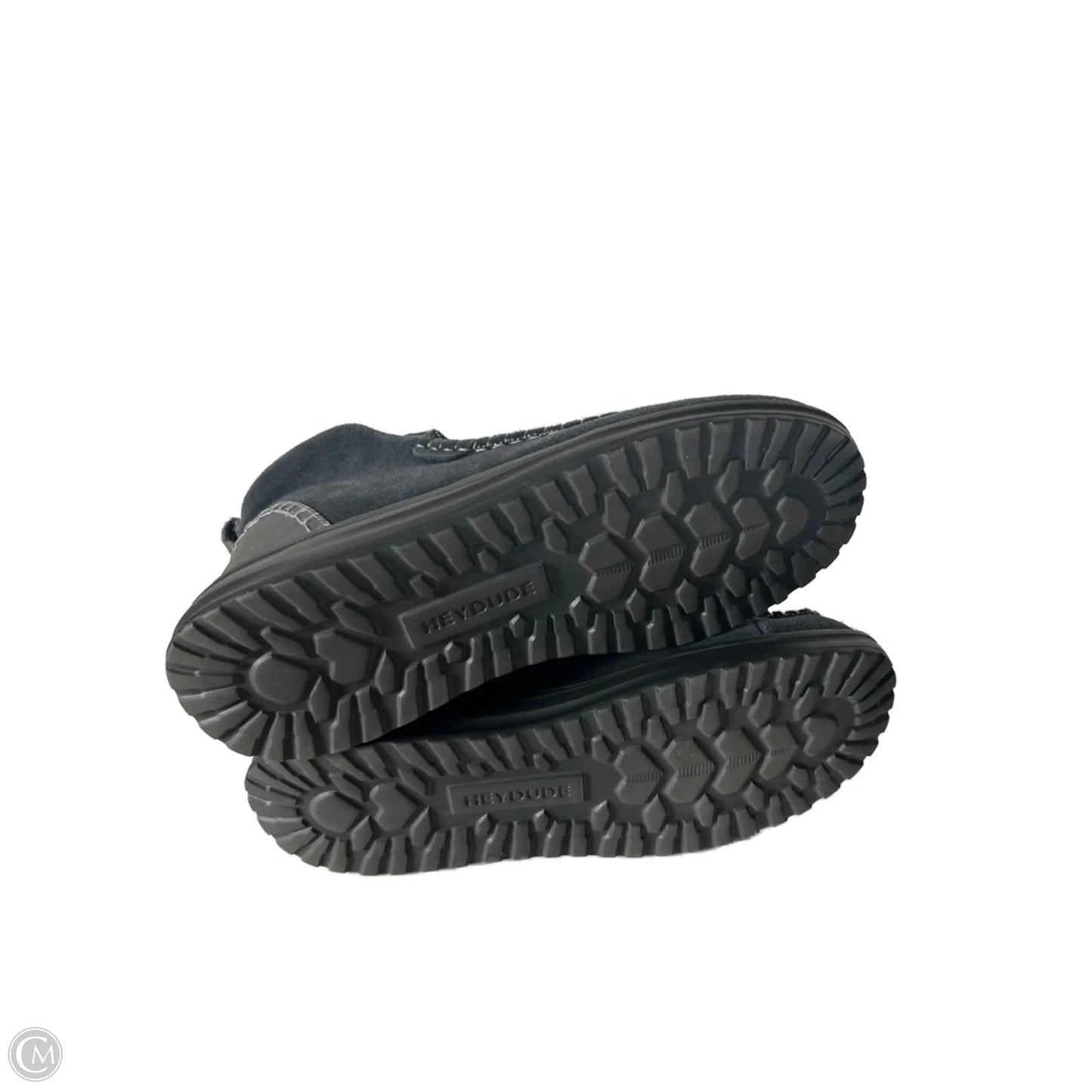 Boots Ankle Flats By Hey Dude In Blue, Size: 8