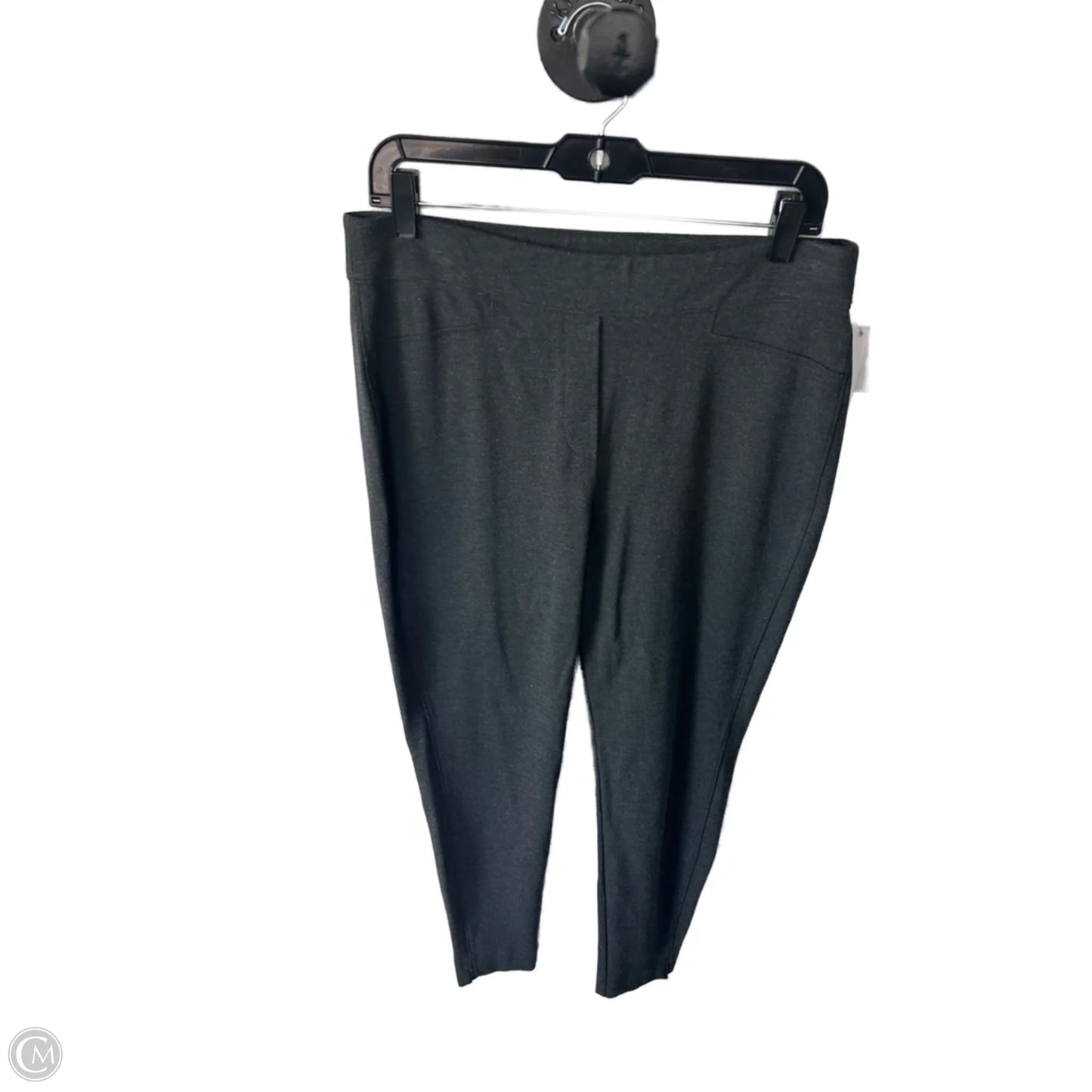 Pants Leggings By Chicos In Grey, Size: 12