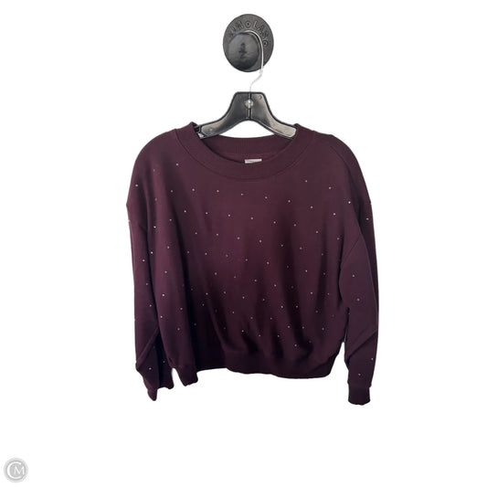 Sweatshirt Crewneck By A New Day In Purple, Size: L